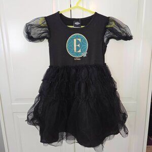 Wicked dress, size 6 years, multiple layers